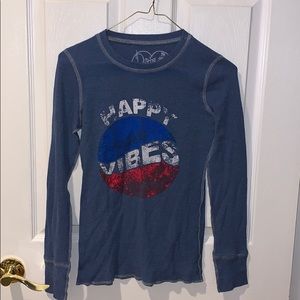 Happy Vibes long sleeve
